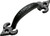 Tradco Fleur-De-Lis Iron Door Pull Handle - 125mm - Matte Black
