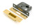 From the Anvil Euro Deadlock - 45mm Backset - Polished Brass