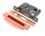 From the Anvil Euro Mortice Lock - 57mm Backset - Polished Bronze