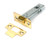 From the Anvil Standard Tubular Latch - 57mm Backset - Polished Brass