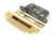 From the Anvil Skeleton Key Mortice Lock - 5 Lever - 45mm Backet - Polished Brass