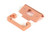 From The Anvil Rebate Kit to Suit Hard Sprung Tubular Latch - 59 x 28.5mm - Polished Bronze