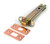 From The Anvil Privacy Latch - 108mm Backset - Polished Bronze