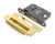 From The Anvil Hard Sprung Privacy Mortice Lock - 57mm Backset - Polished Brass