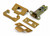 From the Anvil 57mm Backset Hard Sprung Tubular Latch + Rebate Kit - Satin Brass