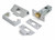 From the Anvil 45mm Backset Tubular Latch + Rebate Kit - Satin Chrome