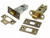 From the Anvil 45mm Backset Tubular Latch + Privacy Bolt - Aged Brass