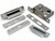 From the Anvil 57mm Backset Euro Lock + Rebate Kit - Satin Chrome