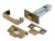 From the Anvil 57mm Backset Tubular Latch + Rebate Kit - Aged Brass