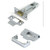 From the Anvil 57mm Backset Tubular Latch + Rebate Kit - Chrome
