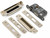 From the Anvil 45mm Backset Mortice Lock + Rebate Kit - Keyed to Differ - Polished Nickel