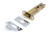 From the Anvil Hard Sprung Tubular Latch - 82mm Backset - Chrome