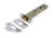 From the Anvil Hard Sprung Tubular Latch - 107mm Backset - Satin Chrome