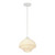 Lighting Inspirations Fenwick Cord Pendant Light - 280mm - White