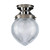 Lighting Inspirations DIY Batten Fix Light - 6" Teardrop Hallophane Glass - Chrome