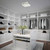 Telbix Andela Square Oyster LED Ceiling Light - 115 x 350mm - Chrome