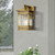 Telbix Avera Outdoor Wall Light - Brass