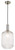 Telbix Bonura Cord Pendant Light - 20" Clear Glass - 200mm - Nickel