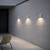 Telbix Brea Square Stair LED Wall Light - 3000k Temperature - Aluminium