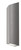 Telbix Bloc Outdoor LED Wall Light - 2 Light - Silver