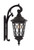 Telbix Brinley Outdoor Wall Light - Black