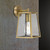 Telbix Cantena Outdoor Wall Light - Antique Brass