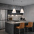 Telbix Brine Chain Pendant Light - Large - 400mm - Nickel