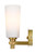 Telbix Delmar Indoor Wall Light - Opal Matte Glass - Antique Gold