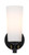 Telbix Delmar Indoor Wall Light - Opal Matte Glass - Black