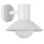 Telbix Delore Outdoor Wall Light - Opal Matte Glass - White