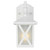 Telbix Eldon Outdoor Wall Light - Frost Glass - White