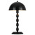Telbix Estiq Art Deco Table Lamp - Dome Shade - Black