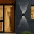 Telbix Eyvor Outdoor LED Wall Light - 4 Light - Black