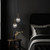 Telbix Gaston Cord Pendant Light - 2 Light - Smoke Glass - 210mm - Antique Gold