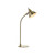 Telbix Gwen Industrial Desk Lamp - Antique Brass