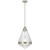 Telbix Harnon Rod Pendant Light - Clear Glass - 350mm - Nickel