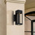 Telbix Hollis Outdoor LED Wall Light - Black