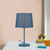 Telbix Jaxon Industrial Table Lamp - Blue