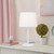 Telbix Jaxon Industrial Table Lamp - White