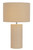 Telbix Lamar Ceramic Base Table Lamp - Cream Shade - Cream