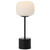 Telbix Liam Touch Table Lamp - Opal Matte Glass - Black