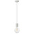 Telbix Lang Industrial Cord Pendant Light - 60mm - White