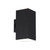 Telbix Lorsa Outdoor LED Wall Light - Up & Down - Black
