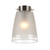 Telbix Lydia DIY Batten Fix Ceiling Light - Frost Glass - 200 x 160mm - Chrome