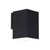 Telbix Lorsa Outdoor LED Wall Light - Single Light - Black