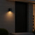 Telbix Lorsa Outdoor LED Wall Light - Single Light - Black