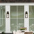 Telbix Mallory Outdoor Wall Light - Large - Black