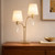 Telbix Malvern Classic Table Lamp - 2 Light - Antique Silver