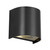 Telbix Miro Outdoor Wall Light - Single Light - Black