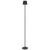 Telbix Mindy Wireless LED Floor Lamp - Black Sand Shade - Black